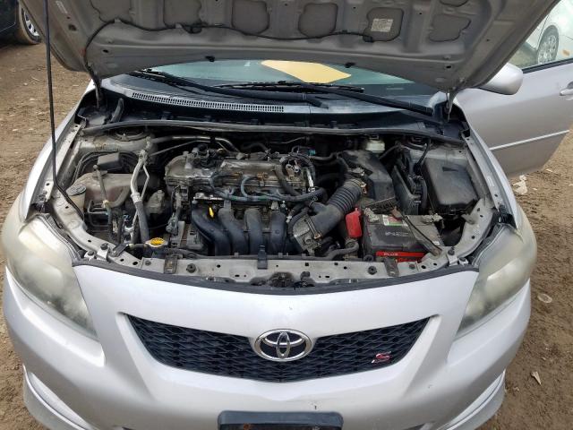 1NXBU40E79Z141486 - 2009 TOYOTA COROLLA BASE  photo 7