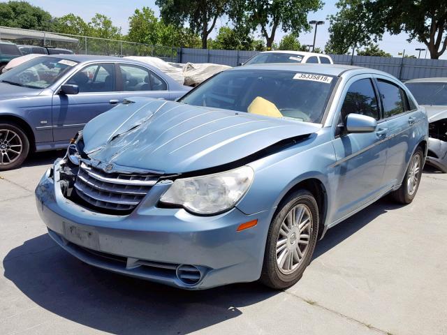 1C3LC56B29N542456 - 2009 CHRYSLER SEBRING TO BLUE photo 2