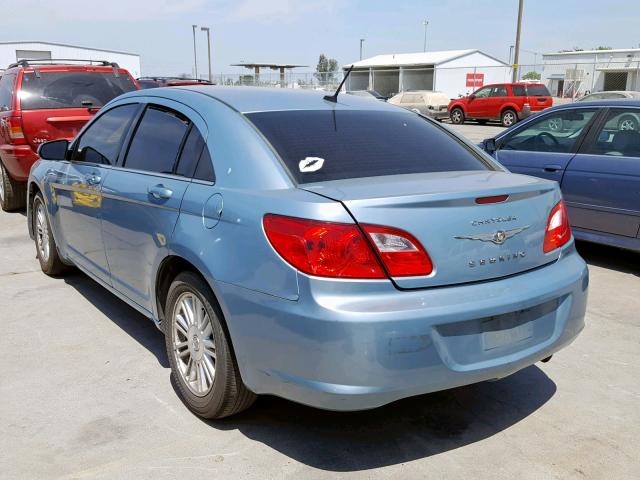 1C3LC56B29N542456 - 2009 CHRYSLER SEBRING TO BLUE photo 3