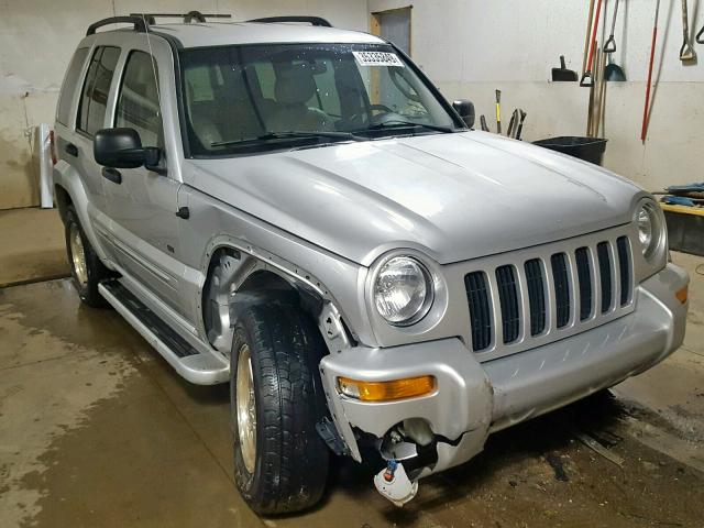 1J4GL58K92W106482 - 2002 JEEP LIBERTY LI SILVER photo 1