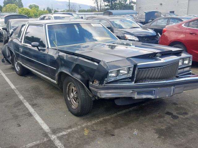 4Z37K7H440610 - 1977 BUICK REGAL BLACK photo 1