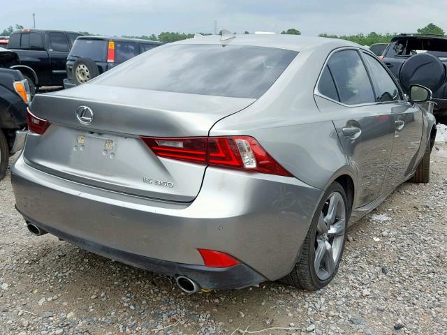 JTHBE1D26E5006499 - 2014 LEXUS IS 350 GRAY photo 4