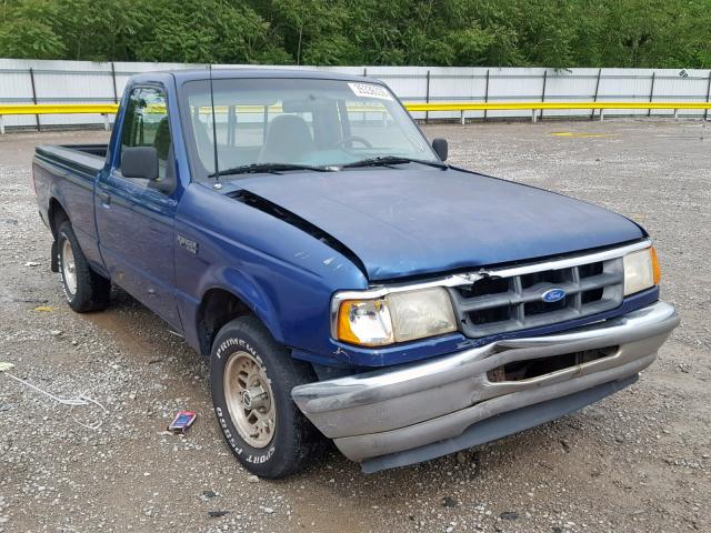 1FTCR10A0PUB08056 - 1993 FORD RANGER BLUE photo 1