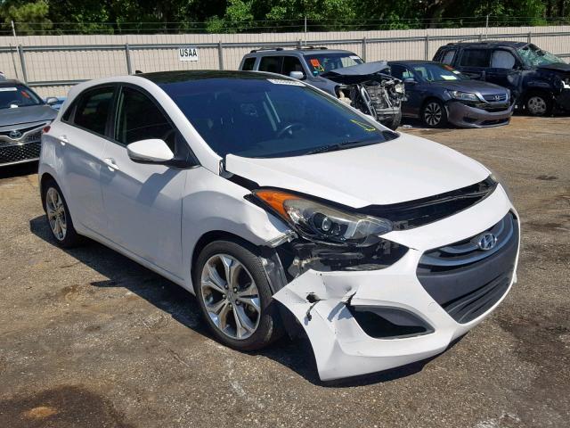 KMHD35LE2DU028146 - 2013 HYUNDAI ELANTRA GT WHITE photo 1