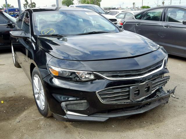 1G1ZF5SU6JF173239 - 2018 CHEVROLET MALIBU HYB BLACK photo 1