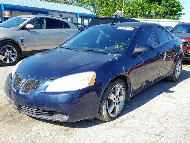 1G2ZH57N584157479 - 2008 PONTIAC G6 GT BLUE photo 2