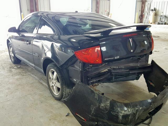 1G2AL18F087314135 - 2008 PONTIAC G5 BLACK photo 3