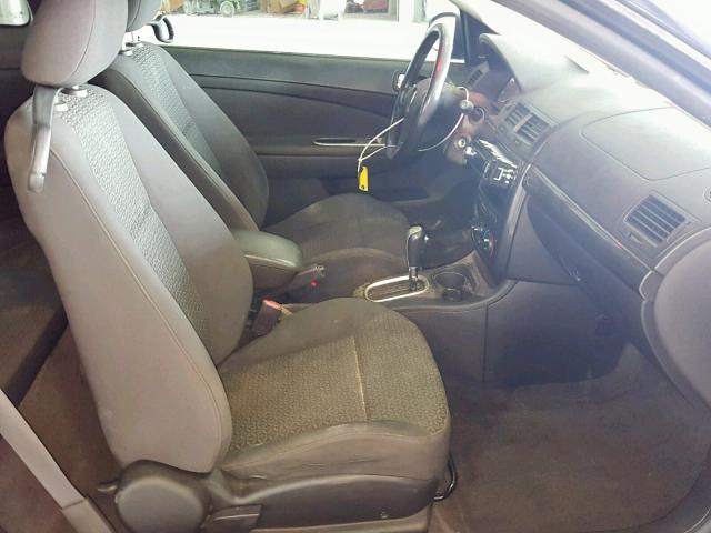 1G2AL18F087314135 - 2008 PONTIAC G5 BLACK photo 5
