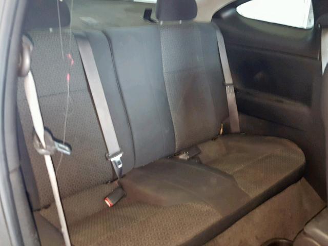 1G2AL18F087314135 - 2008 PONTIAC G5 BLACK photo 6