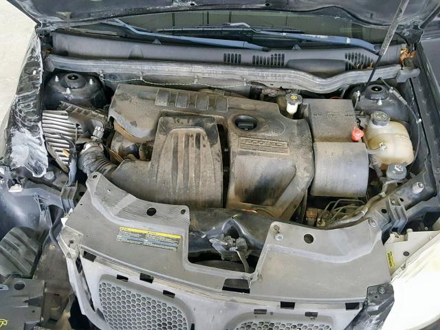 1G2AL18F087314135 - 2008 PONTIAC G5 BLACK photo 7