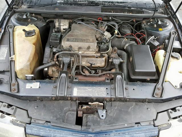 2G1WL54T0N9209537 - 1992 CHEVROLET LUMINA BLUE photo 7