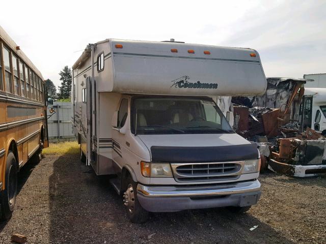 1FDXE40S2XHC04265 - 2000 COACH MOTORHOME WHITE photo 1