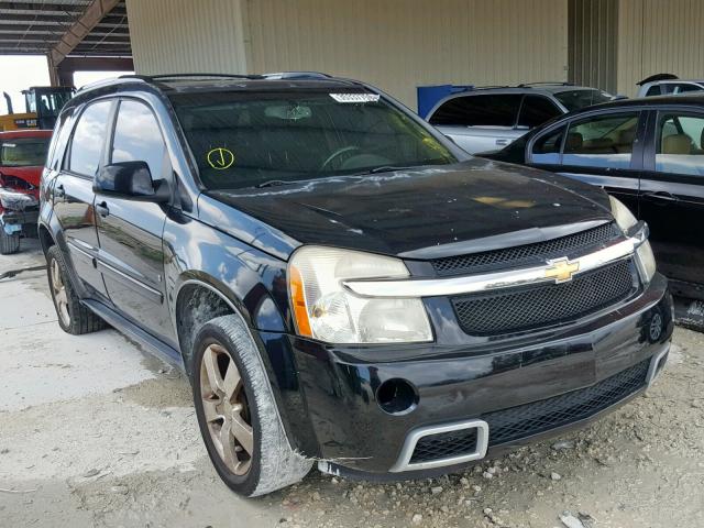 2CNDL537986012564 - 2008 CHEVROLET EQUINOX SP BLACK photo 1