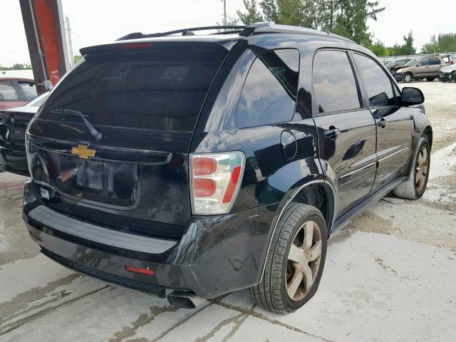 2CNDL537986012564 - 2008 CHEVROLET EQUINOX SP BLACK photo 4