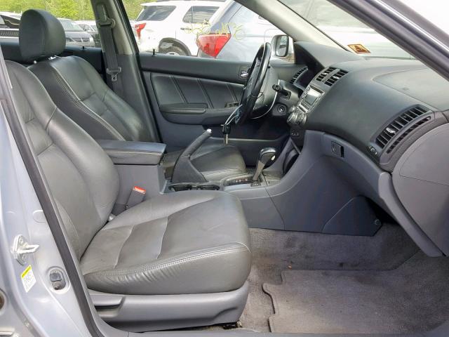 JHMCN36486C000408 - 2006 HONDA ACCORD HYB SILVER photo 5