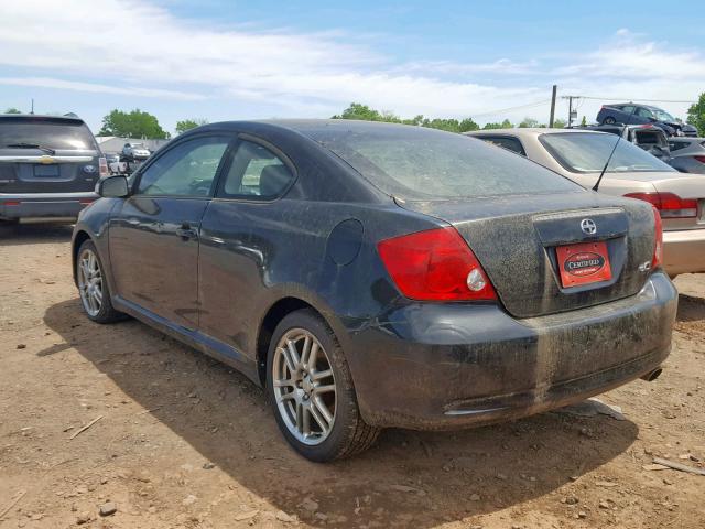 JTKDE177860103759 - 2006 TOYOTA SCION TC BLACK photo 3