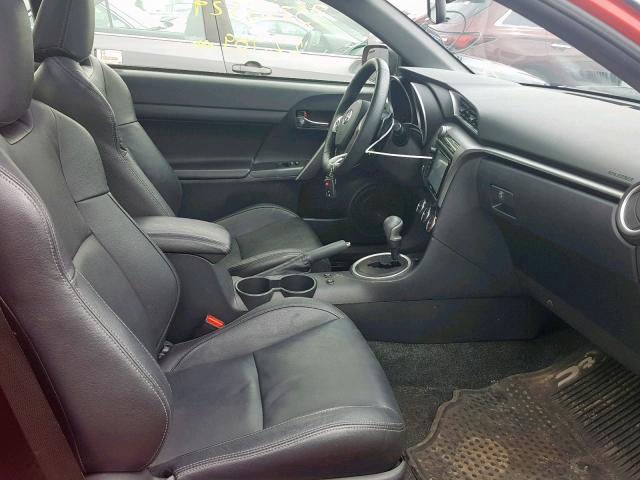 JTKJF5C7XGJ022688 - 2016 TOYOTA SCION TC RED photo 5