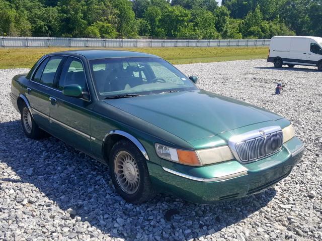 2MEFM75W8YX706858 - 2000 MERCURY GRAND MARQ GREEN photo 1