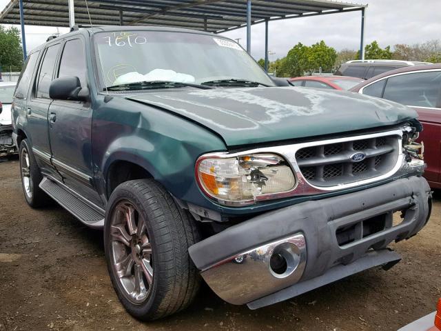 1FMZU63E7YZB37610 - 2000 FORD EXPLORER X GREEN photo 1