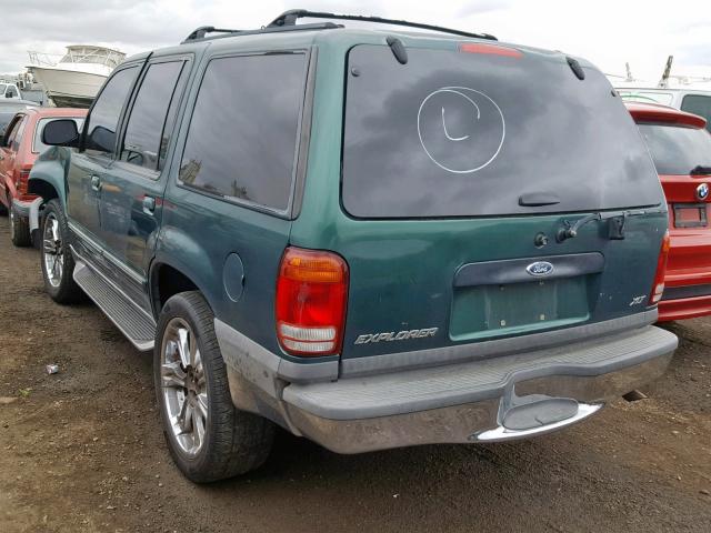 1FMZU63E7YZB37610 - 2000 FORD EXPLORER X GREEN photo 3