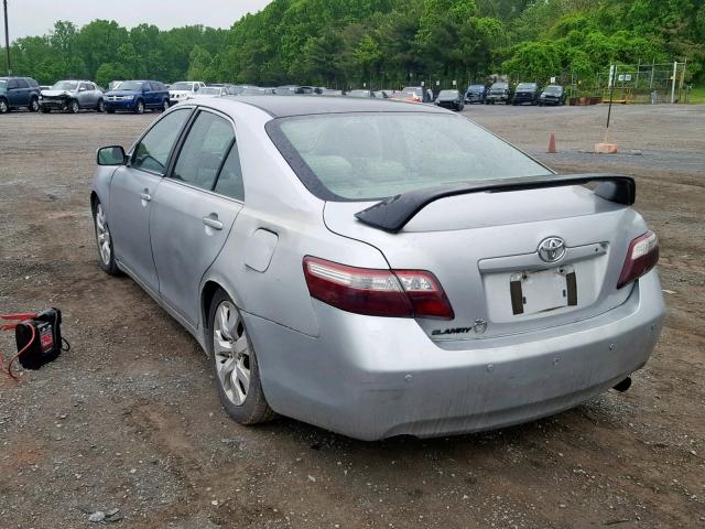 4T1BE46K17U068218 - 2007 TOYOTA CAMRY NEW SILVER photo 3