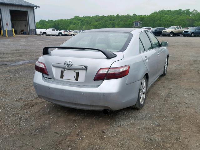 4T1BE46K17U068218 - 2007 TOYOTA CAMRY NEW SILVER photo 4