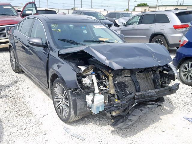 KNALN4D78G5198849 - 2016 KIA CADENZA LU GRAY photo 1