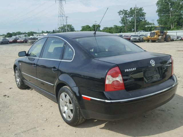 WVWTH63B63P208577 - 2003 VOLKSWAGEN PASSAT GLX 黑色 照片 3