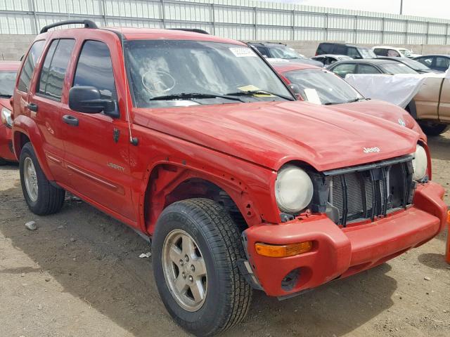 1J4GL58K94W144880 - 2004 JEEP LIBERTY LI RED photo 1