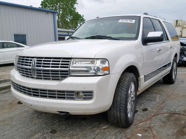 5LMJJ3J50AEJ08015 - 2010 LINCOLN NAVIGATOR 白色 照片 2