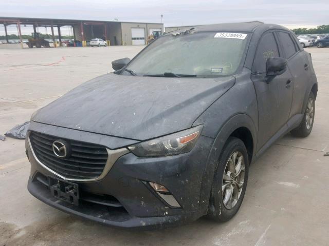 JM1DKBC78G0113074 - 2016 MAZDA CX-3 TOURI BLACK photo 2