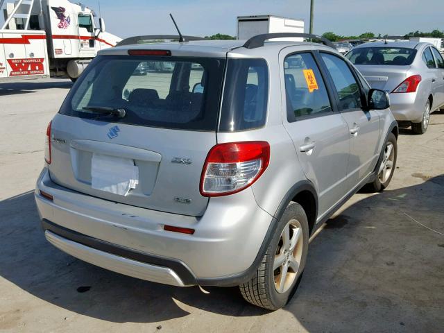 JS2YB413685109676 - 2008 SUZUKI SX4 BASE SILVER photo 4