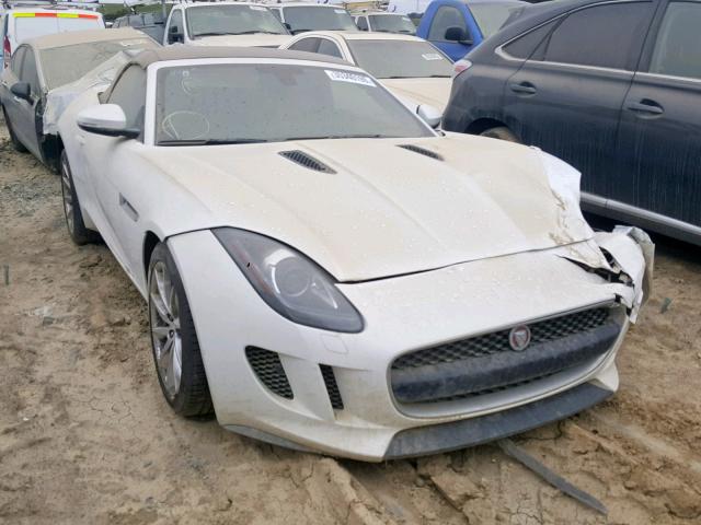 SAJWA6ET7F8K19207 - 2015 JAGUAR F-TYPE WHITE photo 1