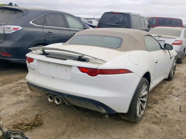 SAJWA6ET7F8K19207 - 2015 JAGUAR F-TYPE WHITE photo 4