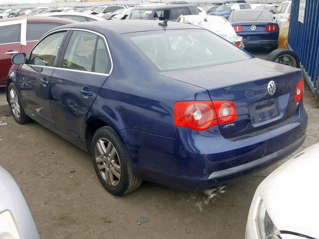 3VWRG71K37M090518 - 2007 VOLKSWAGEN JETTA 2.5 BLUE photo 3