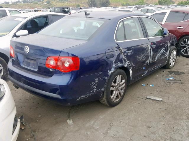 3VWRG71K37M090518 - 2007 VOLKSWAGEN JETTA 2.5 BLUE photo 4