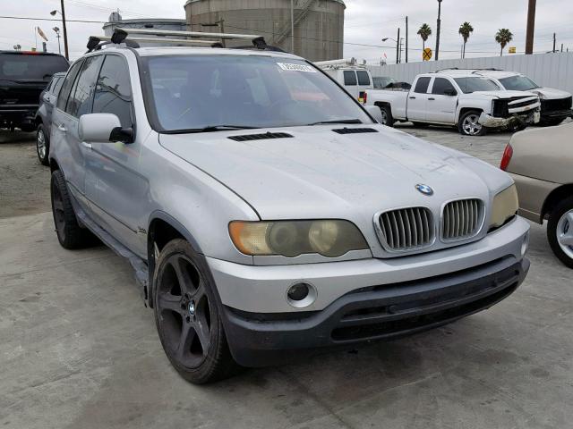 WBAFB33521LH12054 - 2001 BMW X5 4.4I SILVER photo 1