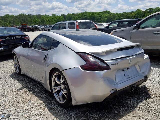 JN1AZ4EH6BM551001 - 2011 NISSAN 370Z BASE SILVER photo 3