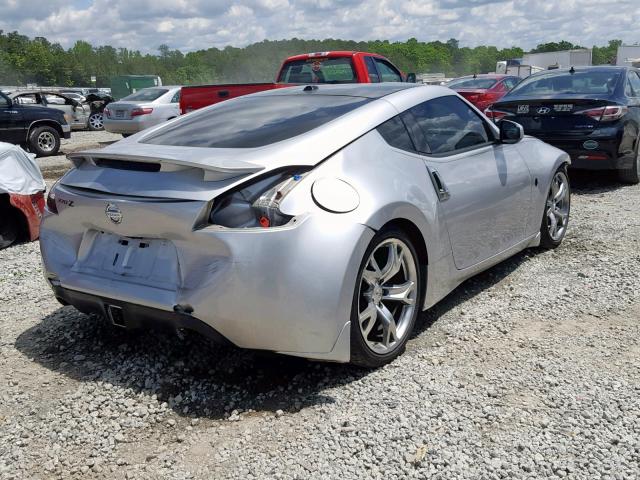 JN1AZ4EH6BM551001 - 2011 NISSAN 370Z BASE SILVER photo 4