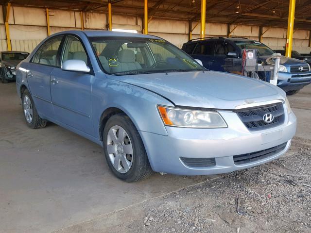 5NPET46C56H073026 - 2006 HYUNDAI SONATA GL GRAY photo 1