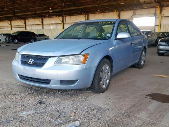 5NPET46C56H073026 - 2006 HYUNDAI SONATA GL GRAY photo 2