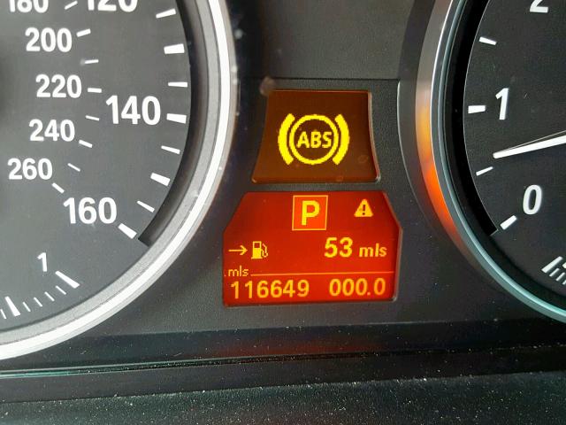 WBANU53579C121888 - 2009 BMW 528 I SILVER photo 8