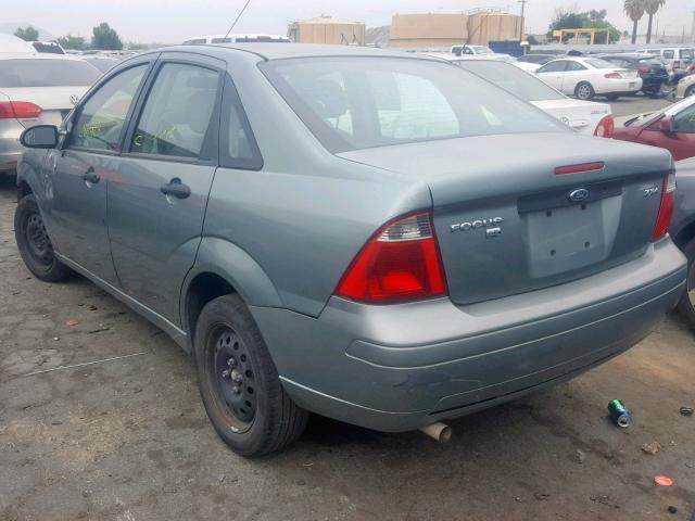 1FAFP34N36W182124 - 2006 FORD FOCUS ZX4 GREEN photo 3