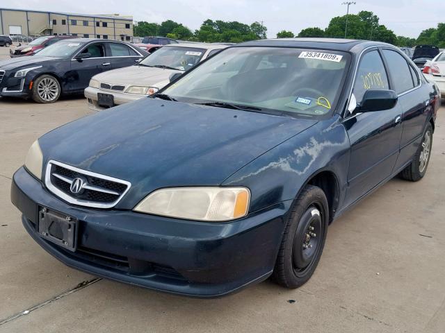 19UUA56711A006886 - 2001 ACURA 3.2TL GREEN photo 2