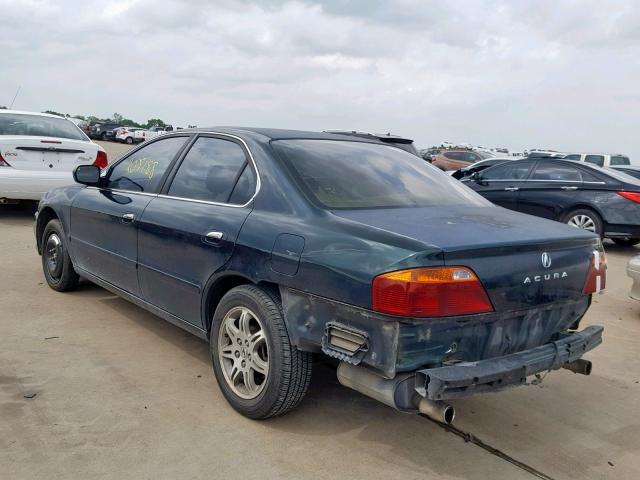 19UUA56711A006886 - 2001 ACURA 3.2TL GREEN photo 9