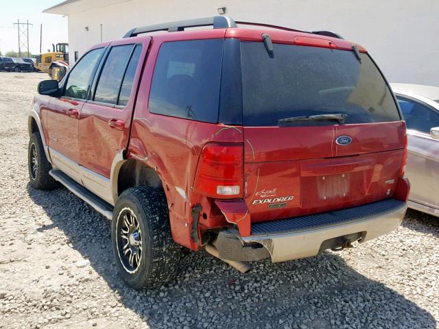 1FMZU74W65ZA58728 - 2005 FORD EXPLORER E RED photo 3