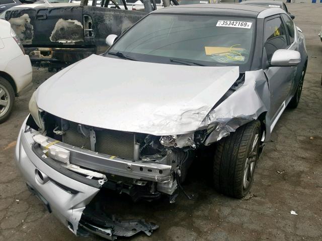 JTKJF5C7XB3011090 - 2011 TOYOTA SCION TC ვერცხლისფერი ფოტო 2