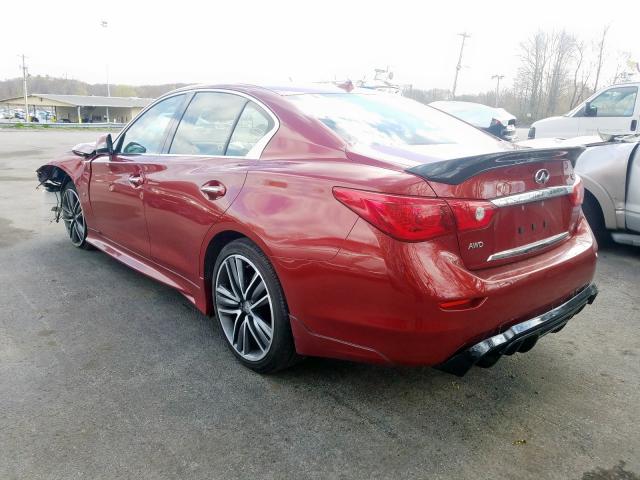 JN1BV7AR0FM405621 - 2015 INFINITI Q50 BASE  photo 3