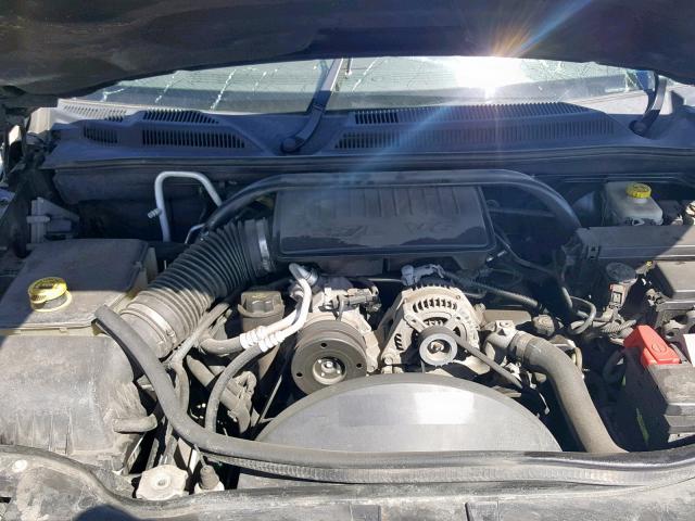 1J8HH48K77C628356 - 2007 JEEP COMMANDER BLACK photo 7