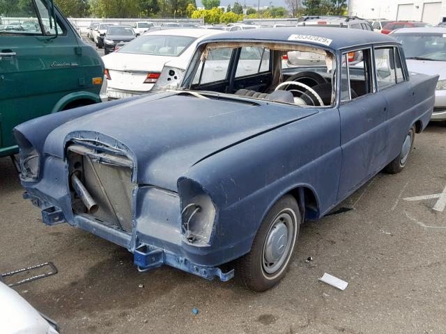 11101412040602 - 1964 MERCEDES-BENZ 220 SE BLUE photo 2